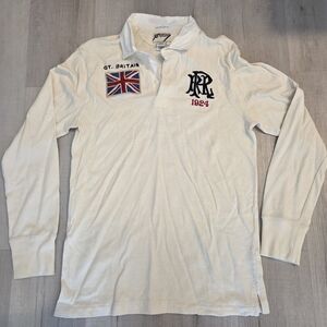 Vintage Ralph Lauren Rugby & Co Rugby Shirt L 43 King Street London SlimFit